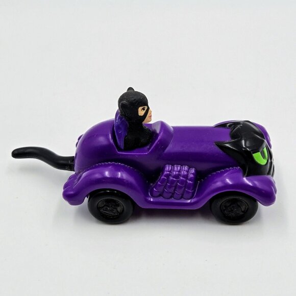 Vintage Catwoman McDonald’s Happy Meal Toys 1991 DC Comics With Bonus Batman - Picture 6 of 13